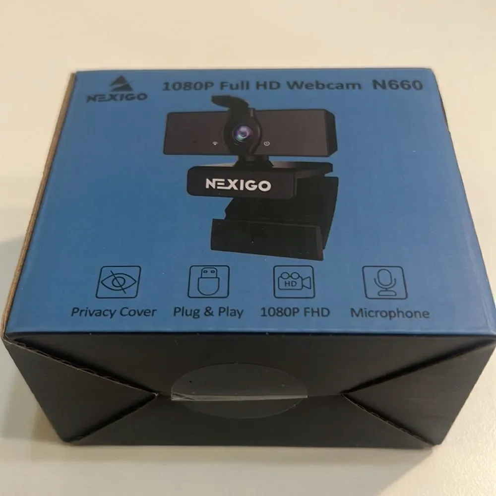 NexiGo 1080P Business Webcam with Software Dual Microphone‎